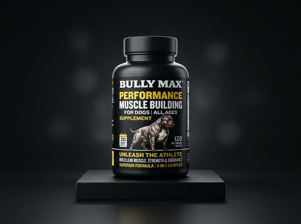 Bully Max Muscle Builder Supplements at Sterling Veterinary Services